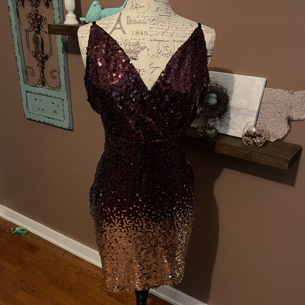 Gorgeous Sexy Sequin party dress